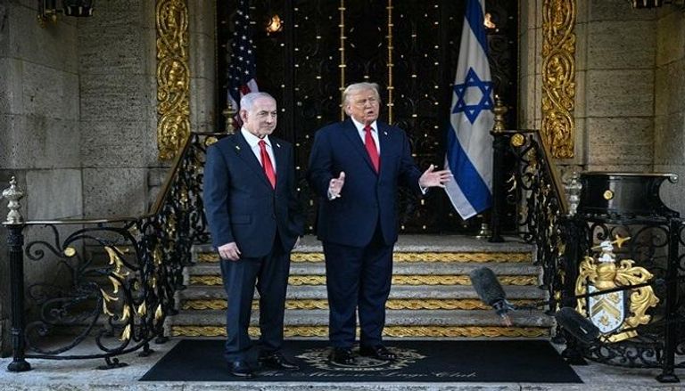 دونالد ترامب وبنيامين نتنياهو