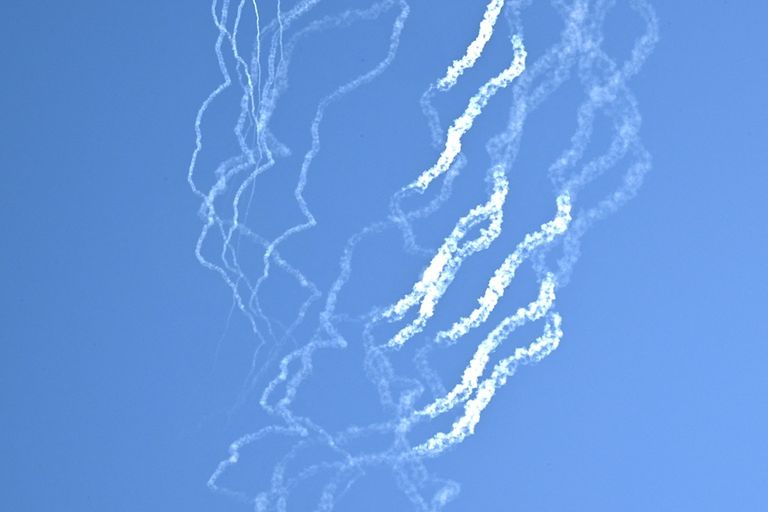 جانب من المناورات الصينية