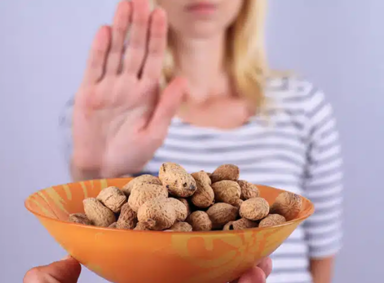 حساسية الفول السوداني