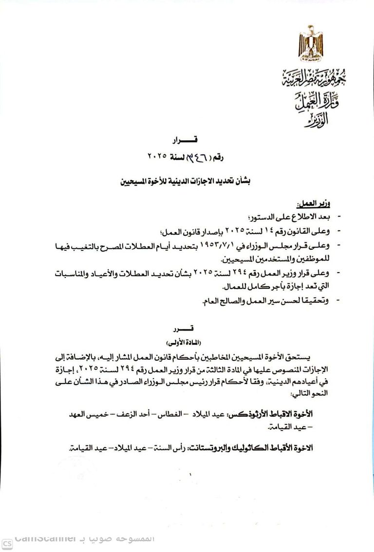 وزير العمل المصري محمد جبران