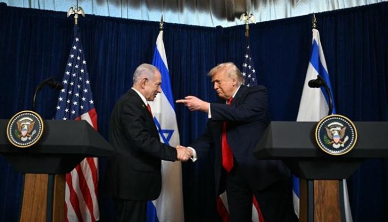 ترامب ونتنياهو 