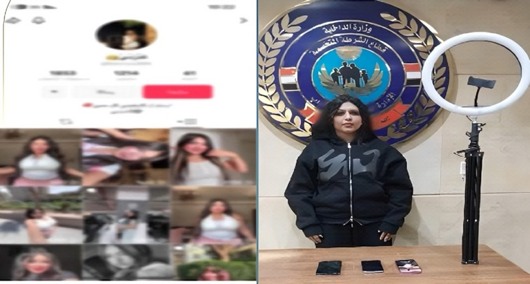 القبض على البلوغر كنزي القبض على البلوغر كنزي - تعبيرية