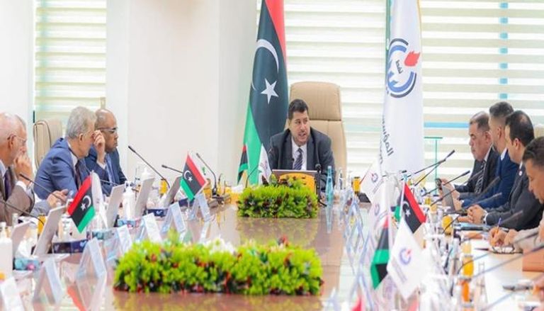 اجتماع  مجلس إدارة المؤسسة الوطنية للنفط