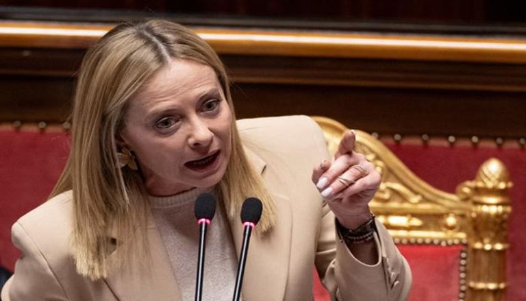 جورجيا ميلوني رئيسة وزراء إيطاليا