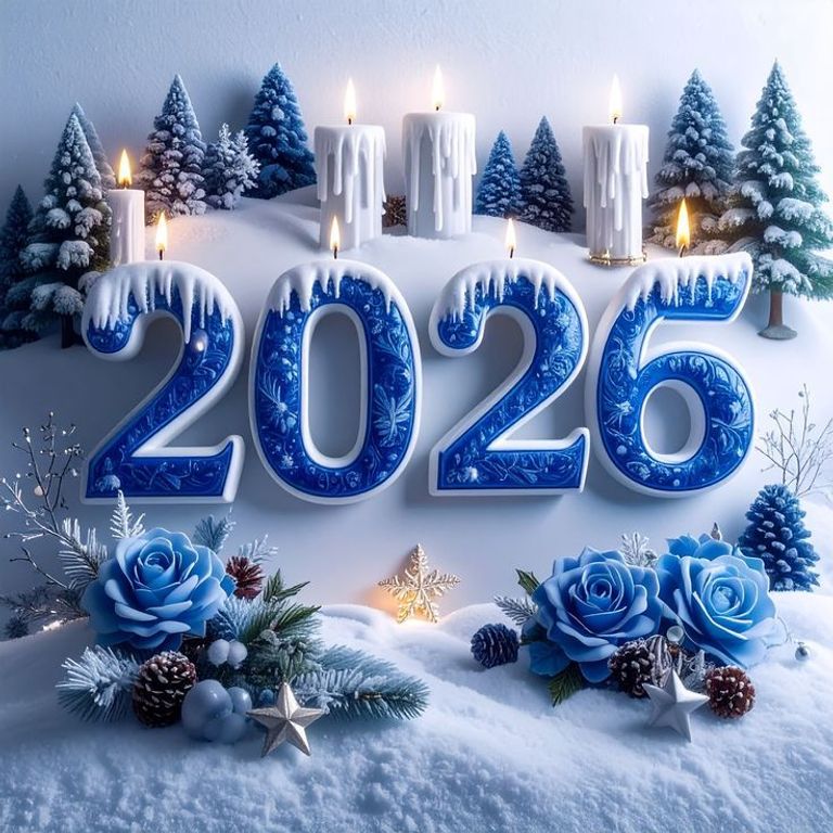 رسائل تهنئة بالعام الجديد 2026