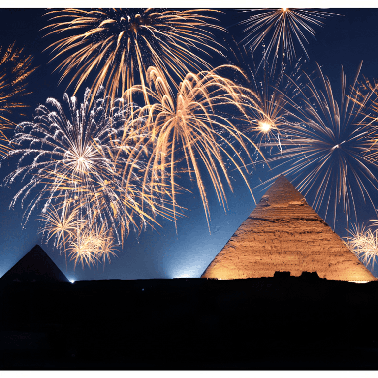 احتفالات رأس السنة في مصر 2026