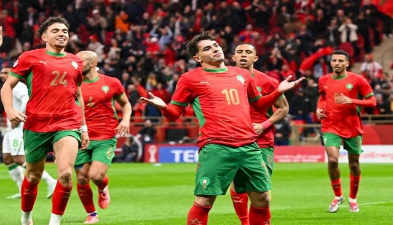 إبراهيم دياز، نجم منتخب المغرب
