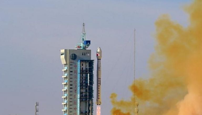 انطلاق القمر الاصطناعي الصيني "تيانهوي-7"