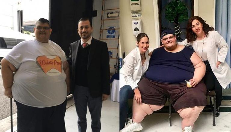 وفاة خوان بيدرو فرانكو أضخم رجل في العالم