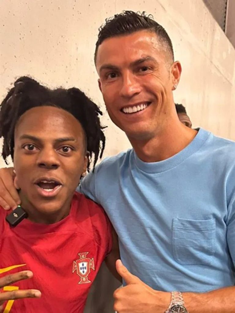 سبيد وكريستيانو رونالدو اليوتيوبر الشهير سبيد