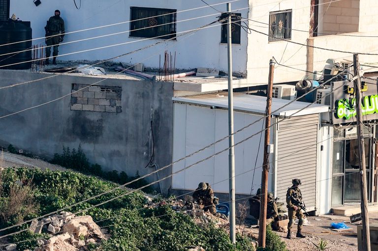 جانب من عمليات الجيش بالضفة