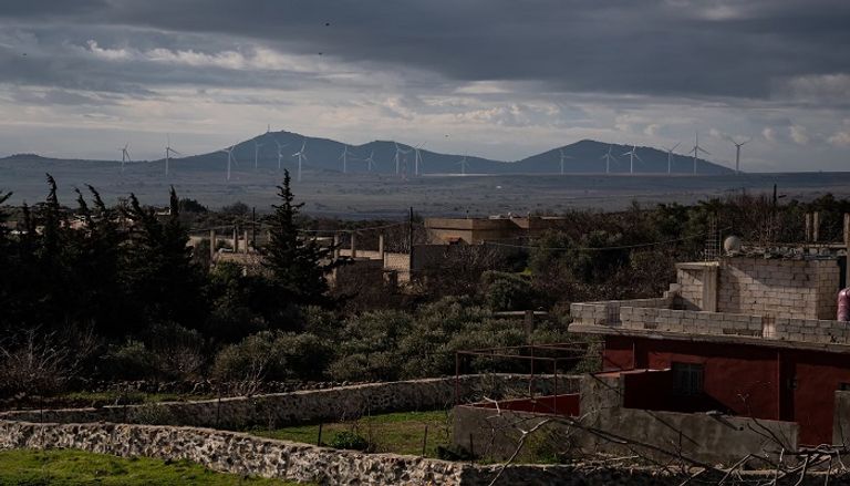 مزرعة الرياح في مرتفعات الجولان