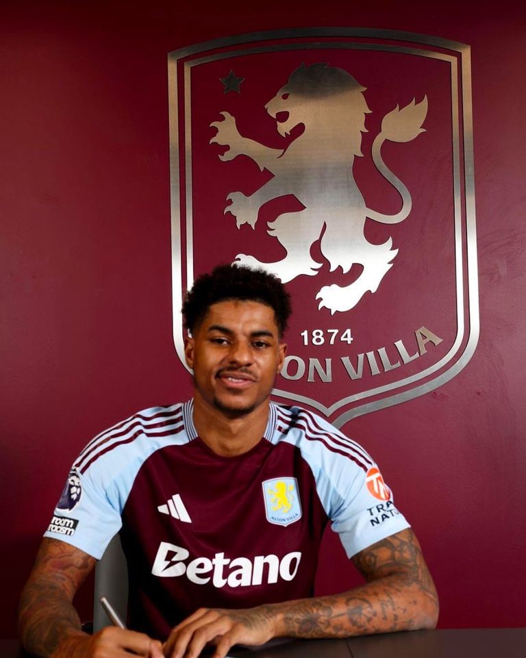 راشفورد يرحل عن مانشستر يونايتد إلى أستون فيلا راشفورد إلى أستون فيلا