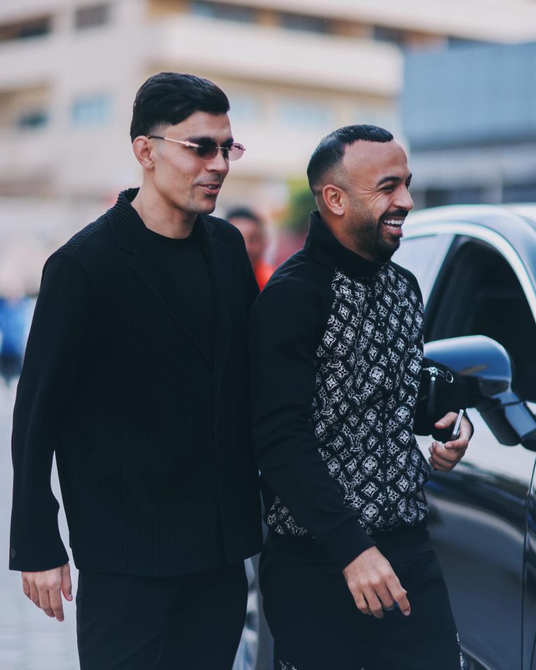 محمد مجدي أفشة وأشرف بن شرقي محمد مجدي قفشة وأشرف بن شرقي ثنائي الأهلي