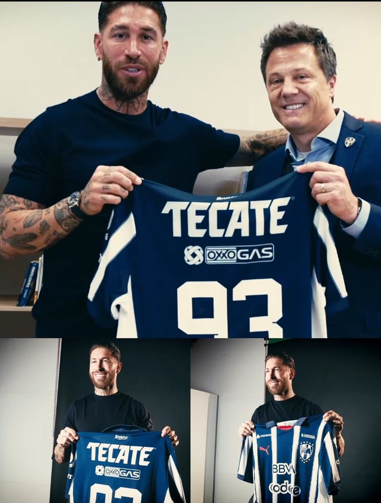 راموس سيرجيو راموس بقميص مونتيري