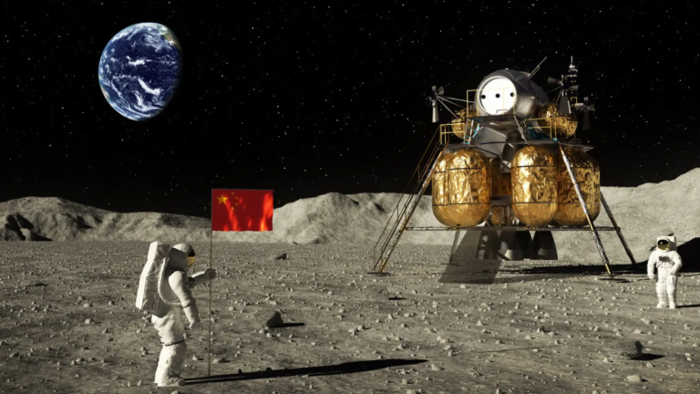 صورة تخيلية للمركبة الصينية القافزة