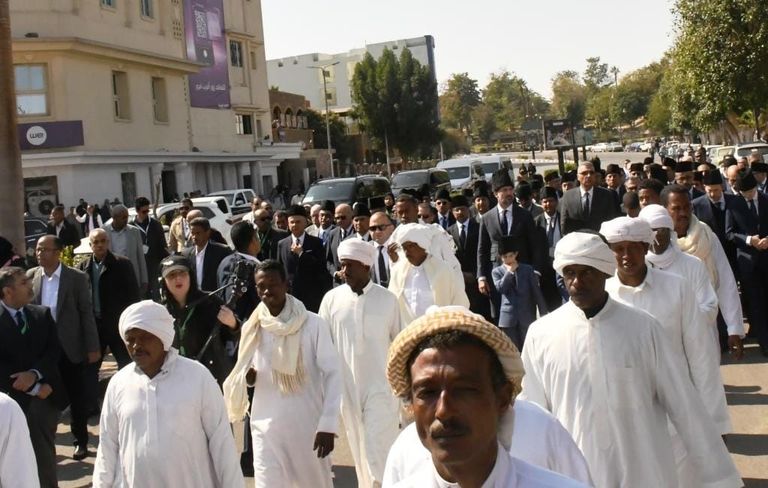 جنازة الأمير كريم الحسيني الآغا خان الرابع