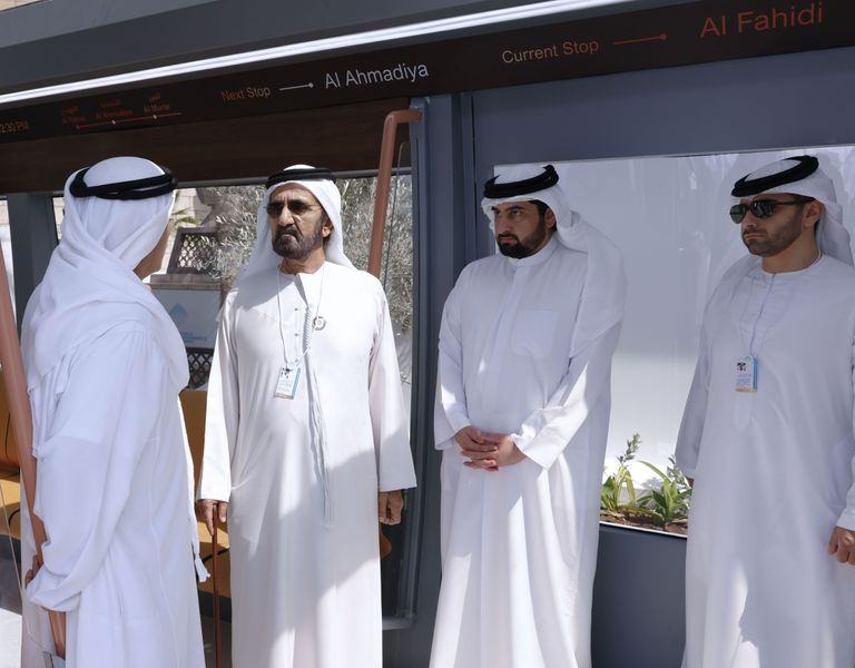 الشيخ محمد بن راشد آل مكتوم يطّلع على المشروع الأيقوني «ثيرم دبي»