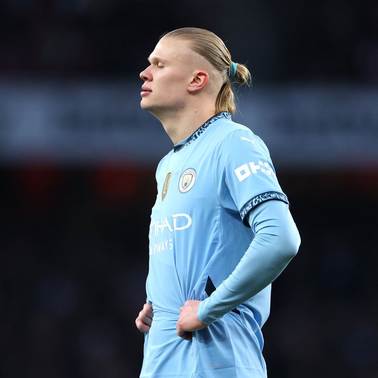 هالاند إيرلينغ هالاند أمام ريال مدريد