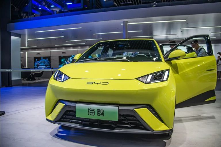 سيارات BYD الكهربائية ذاتية القيادة
