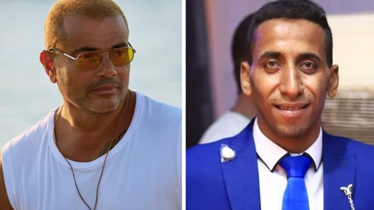 عمرو دياب وسعد أسامة