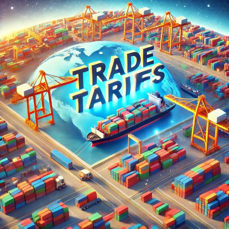 الرئيس الأمريكي دونالد ترامب وحروب التعريفات - تعبيرية