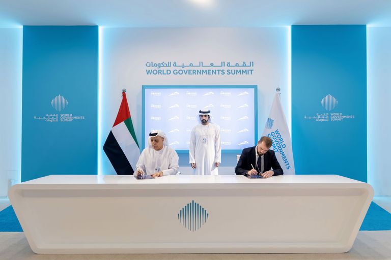 توقيع مذكرة التفاهم الخاصة بمشروع "دبي لوب" شركة