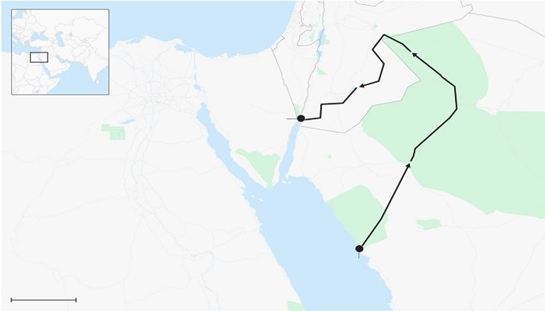 مسار الرحلة الجنود البريطانيون خلال الرحلة