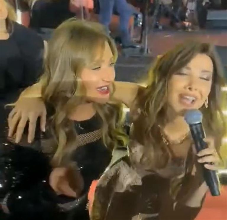 نانسي عجرم وليلى علوي