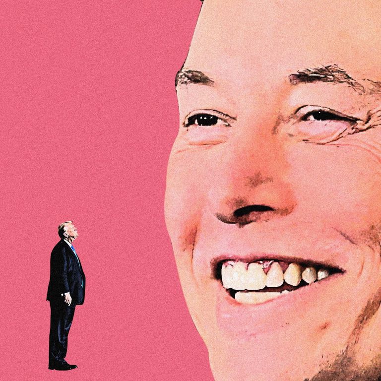 إيلون ماسك ودونالد ترامب