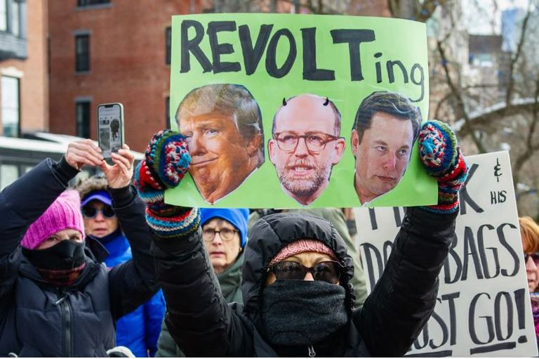 مظاهرات معارضة لترامب