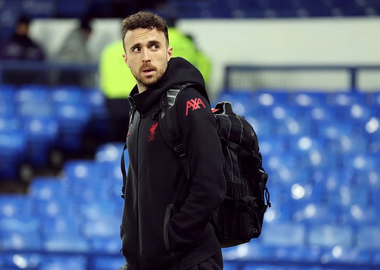 جوتا مهاجم ليفربول فريق ليفربول