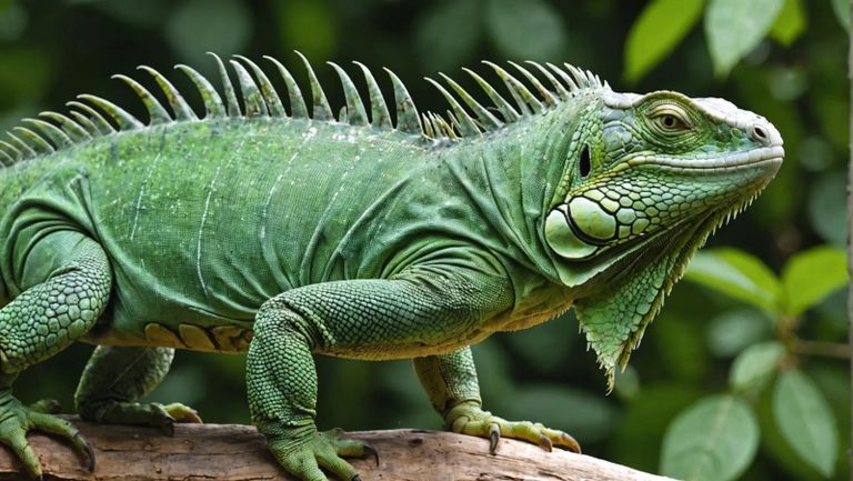  حيوان نافق من نوع "إيجوانا"