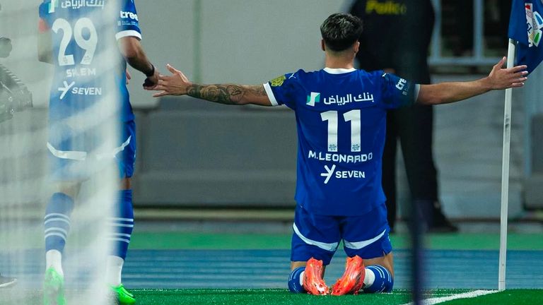 ليوناردو الاتحاد يكتسح الهلال برباعية