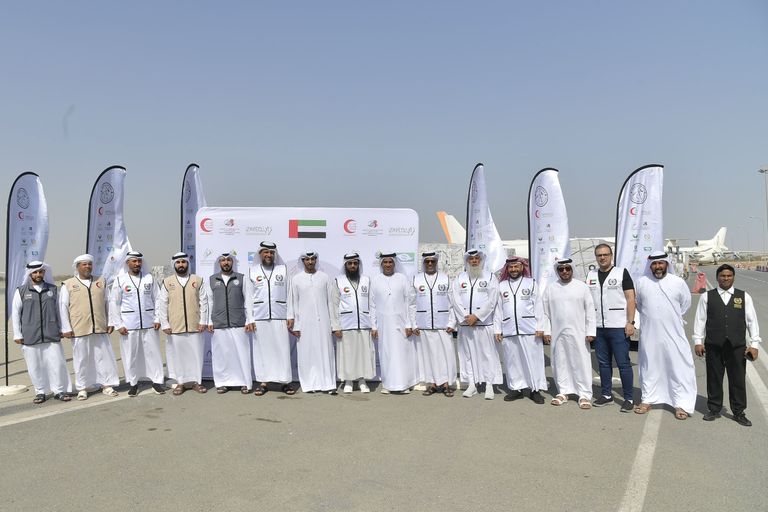 الإمارات تواصل جهودها الإنسانية في غزة