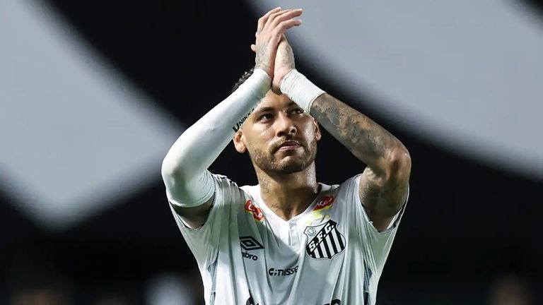 نيمار دا سيلفا في سانتوس