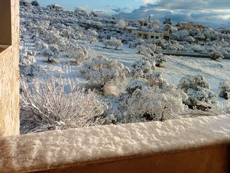 شلل تام في مناطق لبنان الشمالية