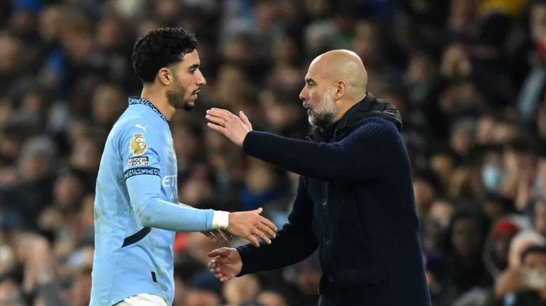 عمر مرموش وبيب غوارديولا المصري عمر مرموش