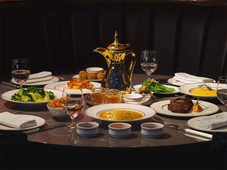 بوفيه رمضاني في Café Boulud أحد أفضل الخيم الرمضانية في السعودية 2025