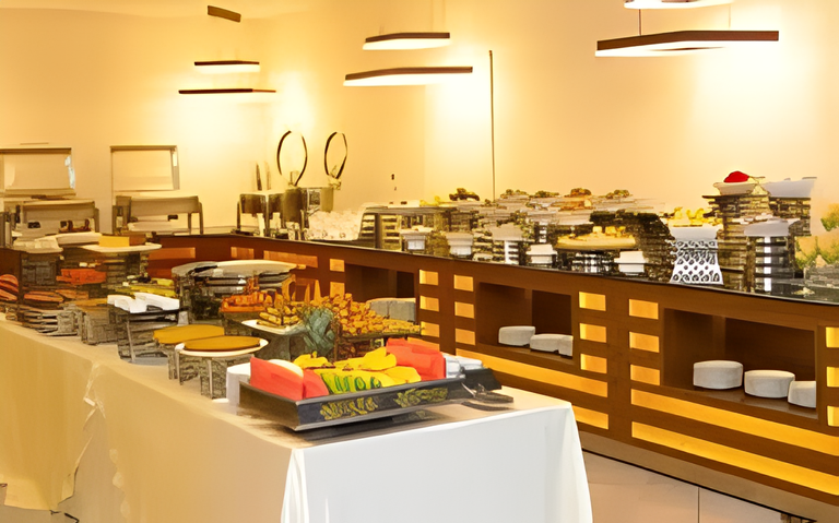 إفطار رمضاني في مطعم فيوز أحد أفضل الخيم الرمضانية في السعودية 2025