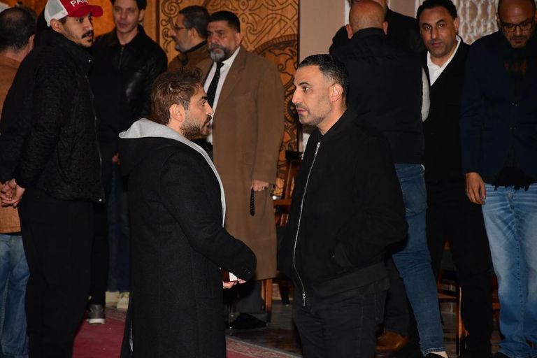 عزاء والدة باسم سمرة