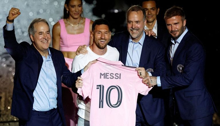 ديفيد بيكهام وليونيل ميسي ليونيل ميسي