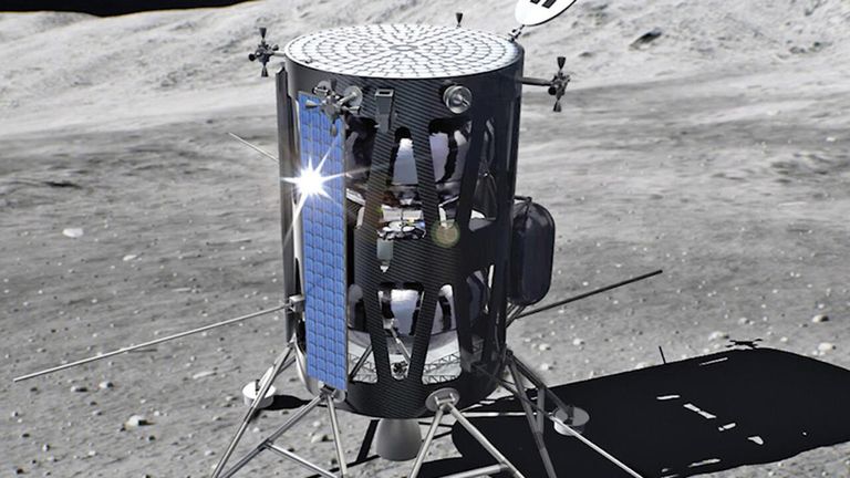 تصور فني لمهمة المركبة