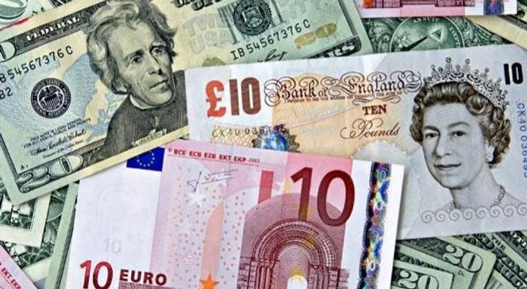 العملات عدد من العملات - تعبيرية