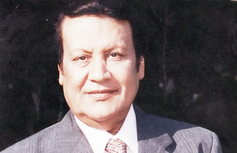 عفاف رشدي وشقيقها محمد