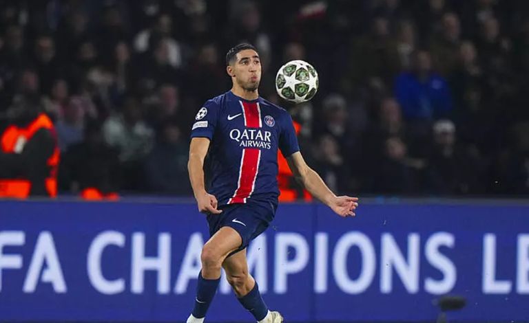 أشرف حكيمي النرويجي إيرلينغ هالاند