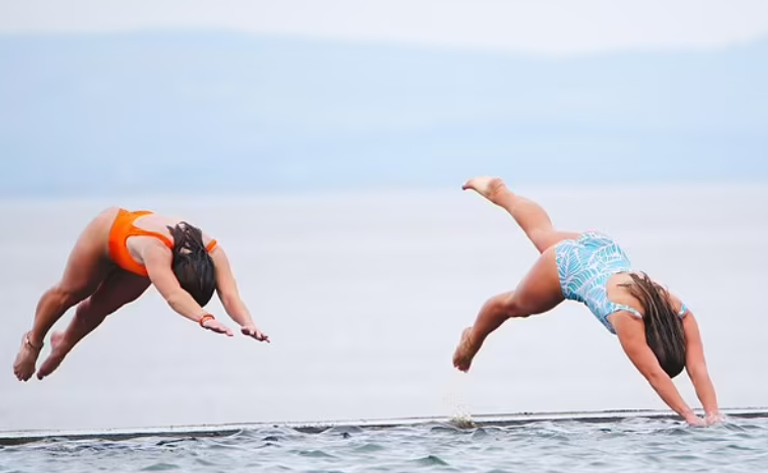 طقس دافئ في بريطانيا