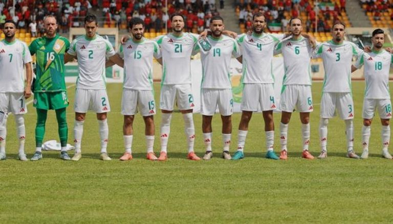 لاعبو منتخب الجزائر