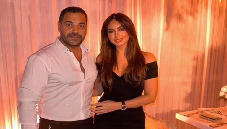 طارق العريان ونيكول سعفان طارق العريان ونيكول سعفان