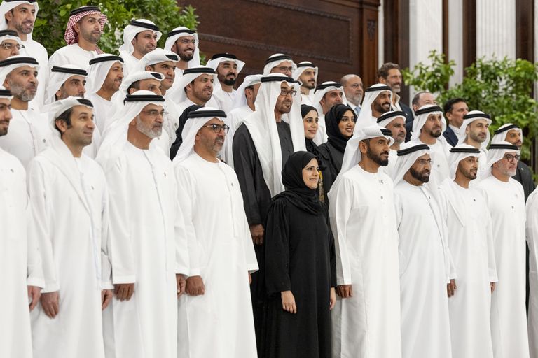 الشيخ محمد بن زايد آل نهيان في لقاء رمضاني